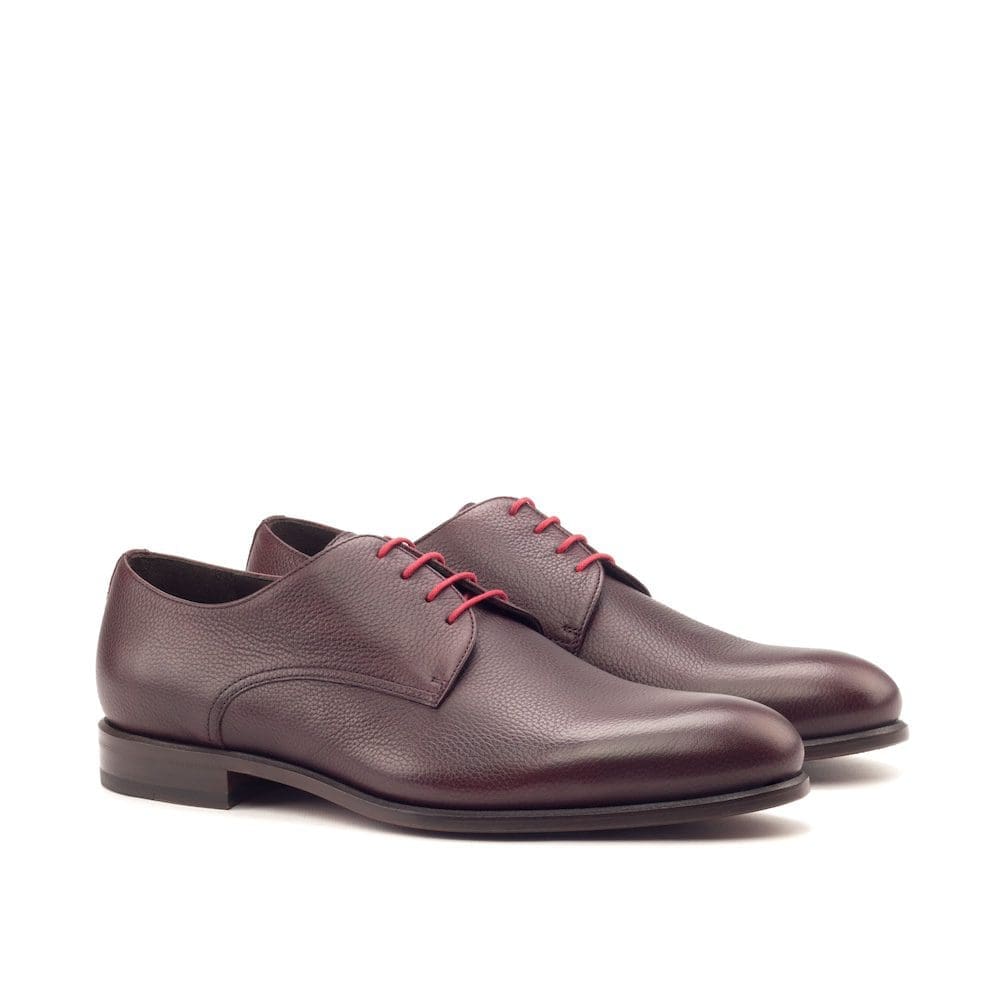 Derby in full grain bordeaux rood