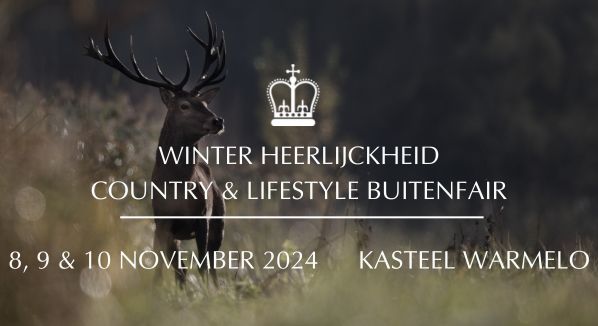 Aankondiging van de winterfair op kasteel Warmelo in Diepenheim