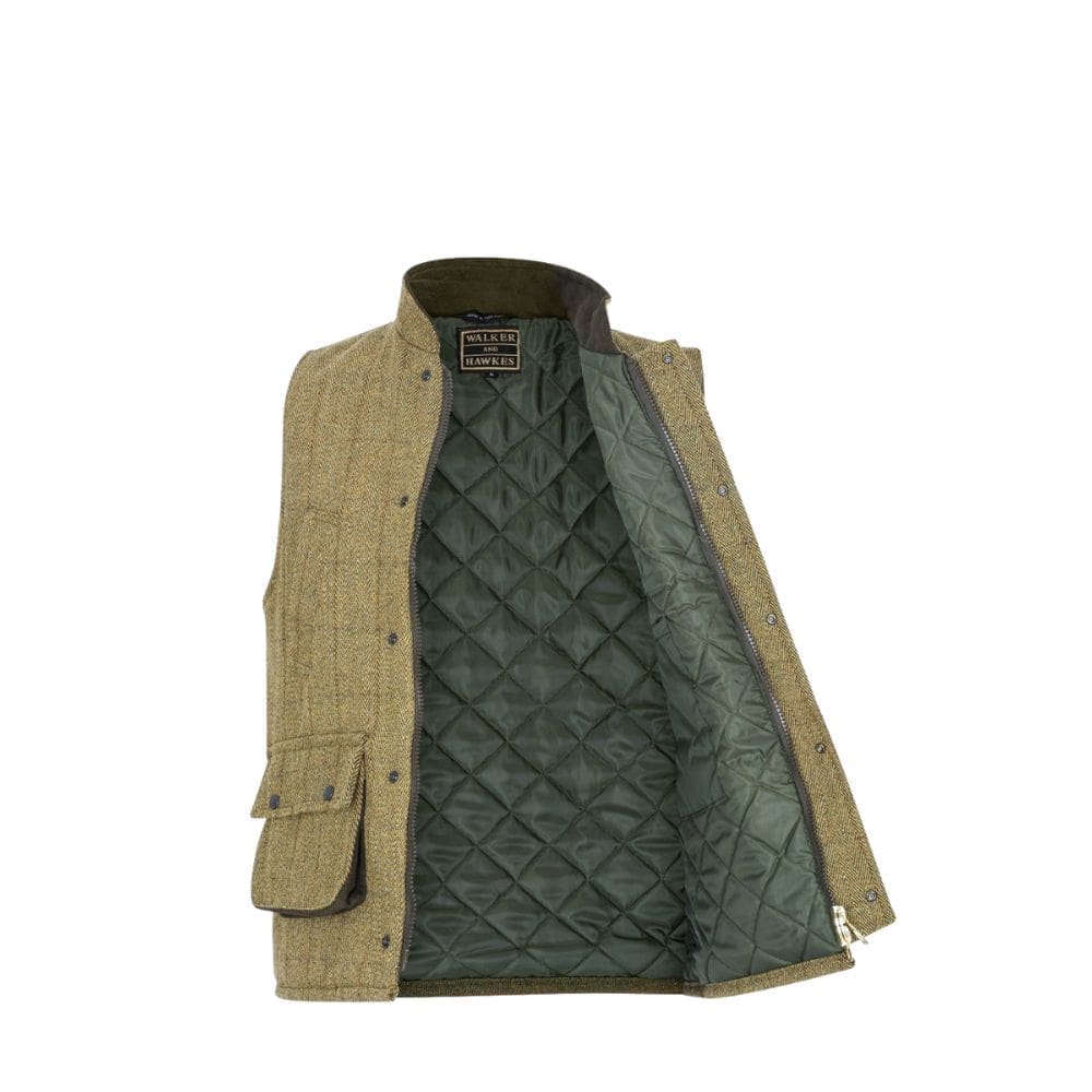Kinder variant tweed bodywarmer